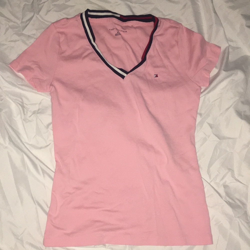 pink Tommy Hilfiger top